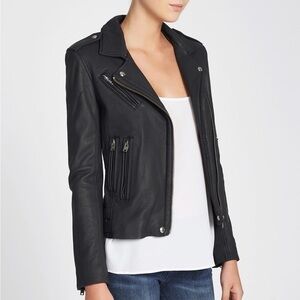 IRO Women's Black Leather Jacket